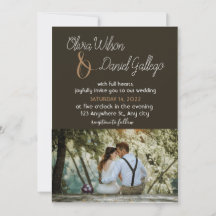 Create your own luxurious wedding invitation