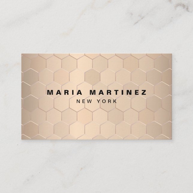 Create Your Own Luxury Boutique Business Card (Front)
