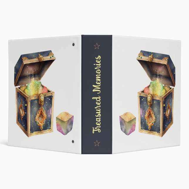 Create Your Own Magic Box & Gem 3 Ring Binder (Background)