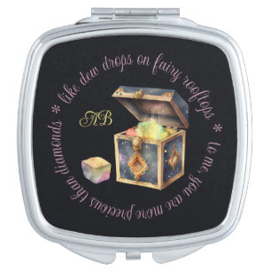 Create Your Own Magic Box & Gem Compact Mirror