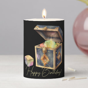 Create Your Own Magic Box & Gem Pillar Candle