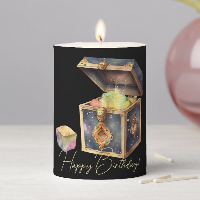 Create Your Own Magic Box & Gem Pillar Candle (In Situ)