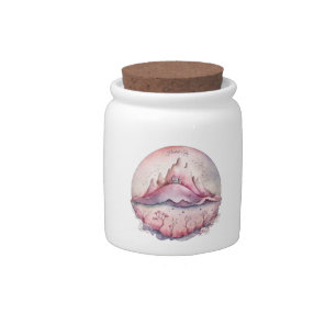 Create Your Own Magic Castle & Mountains Candy Jar
