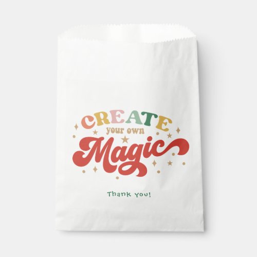 Create Your Own Magic Grl Pwr Girl Power Favor Bag