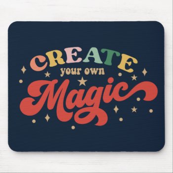 Create Your Own Magic Grl Pwr Girl Power Mouse Pad by splendidsummer at Zazzle