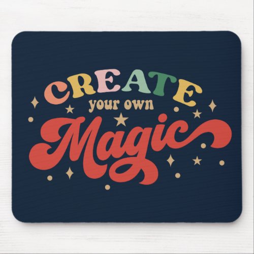 Create Your Own Magic Grl Pwr Girl Power Mouse Pad