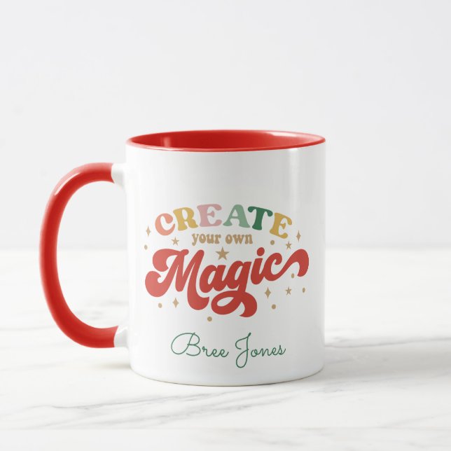 Create Your Own Magic Grl Pwr Girl Power Mug (Left)