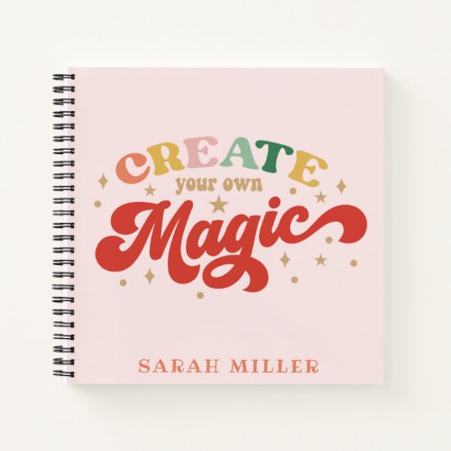 Create Your Own Magic Grl Pwr Girl Power Notebook