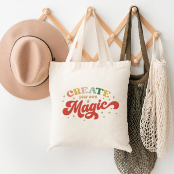 Create Your Own Magic Grl Pwr Girl Power Tote Bag by splendidsummer at Zazzle