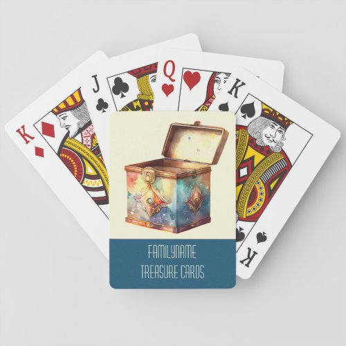 Create Your Own Magic Memories Tin Box Poker Cards