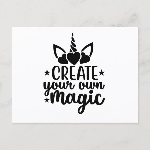 Create your own magic postcard