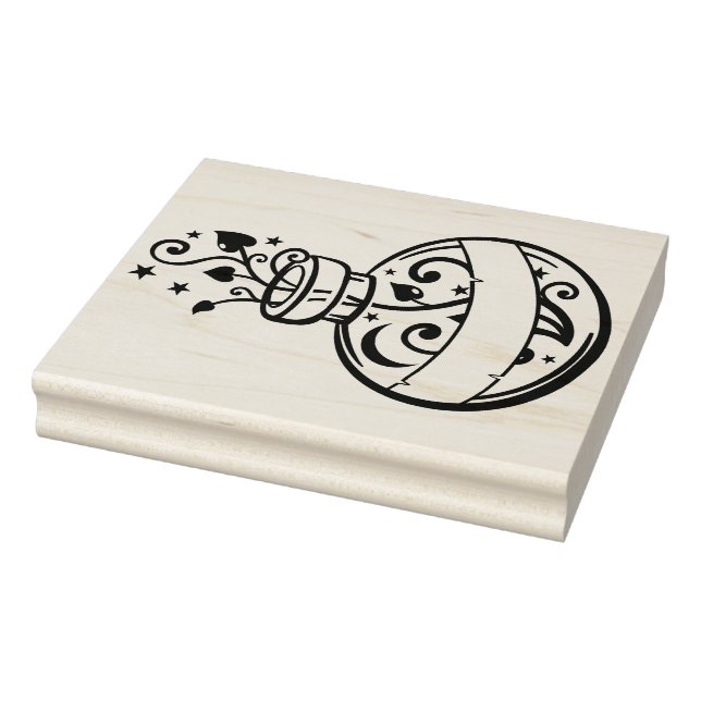 Create Your Own Magic Potion Bottle Labeled Rubber Stamp (Stamp)
