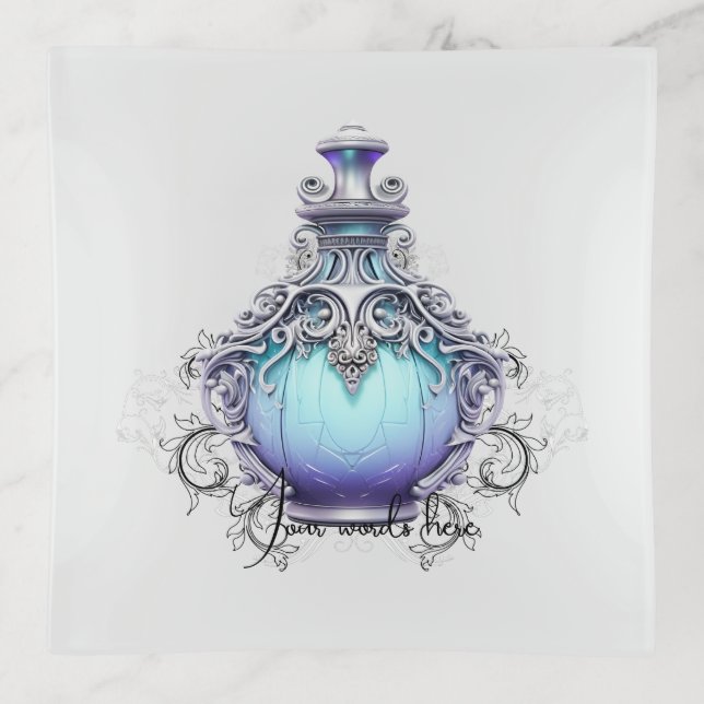 Create Your Own Magic Potion Trinket Tray (Front)