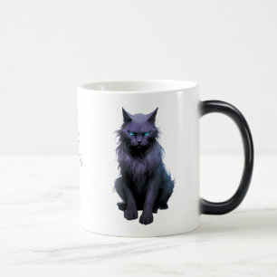 Create Your Own Magical Black Cat Color Morph Mug