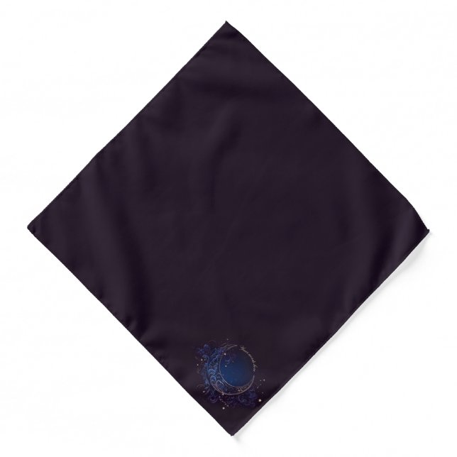 Create Your Own Magical Blue Moon Bandana (Front)