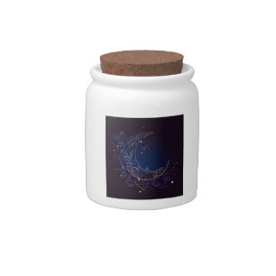 Create Your Own Magical Blue Moon Candy Jar