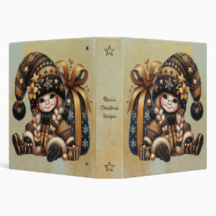 Create Your Own Magical Christmas Gnome Gift Sack 3 Ring Binder