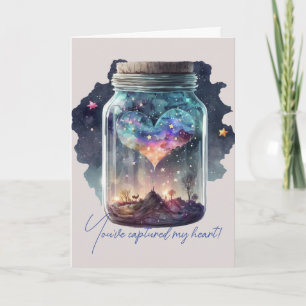 Create Your Own Magical Heart Love Holiday Card