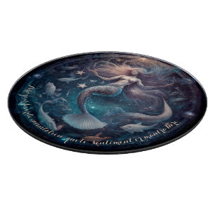 Create Your Own Magical Mermaid Paradise Cutting Board