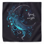 Create Your Own Magical Silver &amp; Blue Moon Bandana