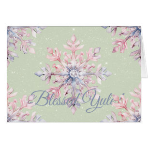 Create Your Own Magical Yule Mandala Snowflake Cards