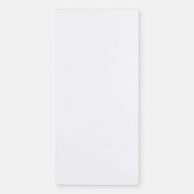 Create Your Own Magnetic Notepad (Front)