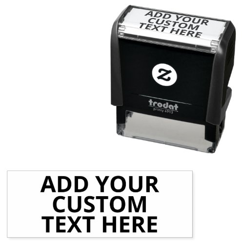 Create Your Own _ Make It Yours Custom Text Self_inking Stamp