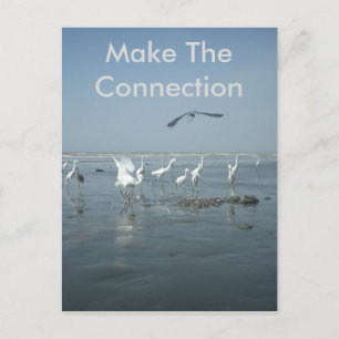 Create Your Own Make The Connection Postcard