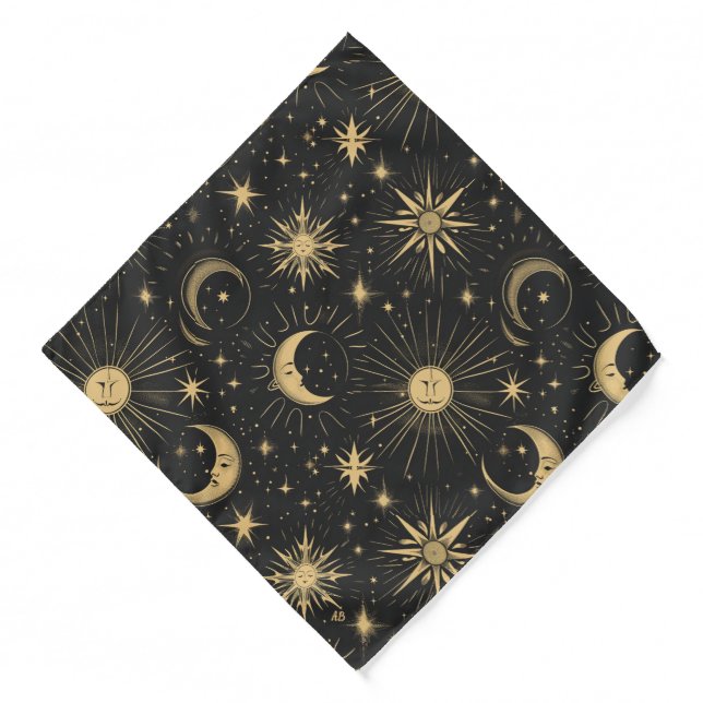 Create Your Own Man in Moon Celestial Bandana (Front)
