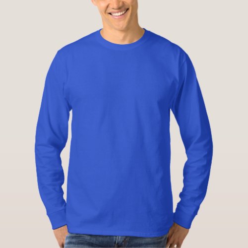 Create Your Own Mans Basic Long Sleeve T_Shirt