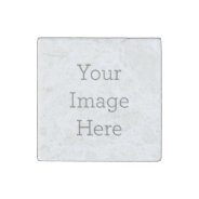 Create Your Own Marble Stone Magnets 2x2 at Zazzle