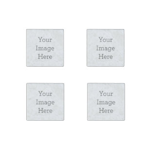 Create Your Own Marble Stone Magnets, Set of Four Magnet