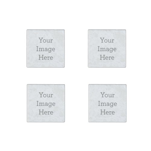 Create Your Own Marble Stone Magnets Set of Four Stone Magnet