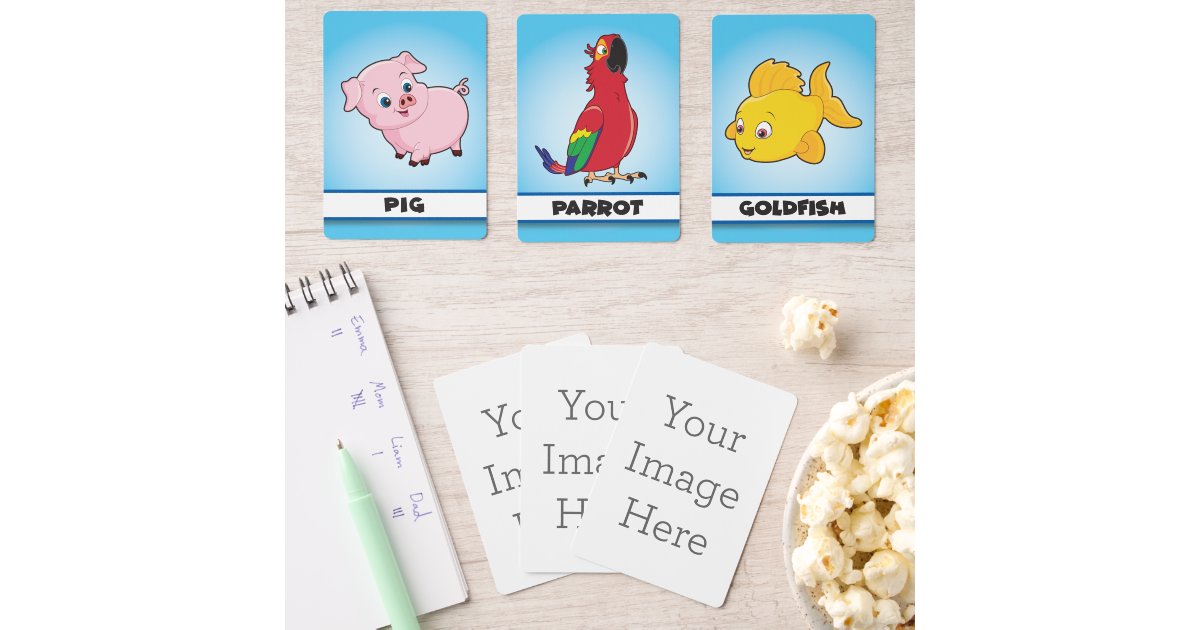 Create Your Own Match Game Matching Game Cards Zazzle