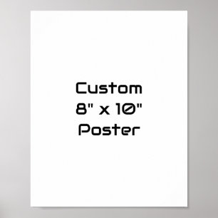 Create Your Own Matte Poster