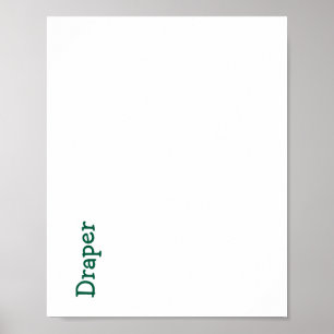 Create Your Own Matte Poster