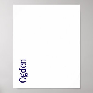 Create Your Own Matte Poster