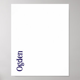 Create Your Own Matte Poster