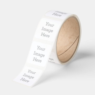 Create Your Own Matte Square Sticker Roll