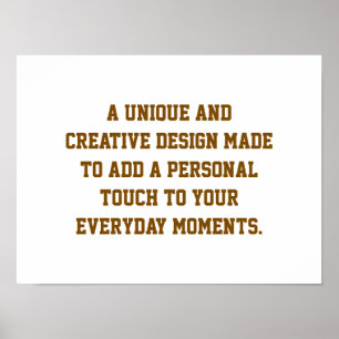 Create Your Own Matte Value Paper Poster