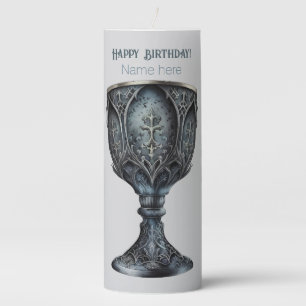 Create Your Own Medieval Chalice Pillar Candle