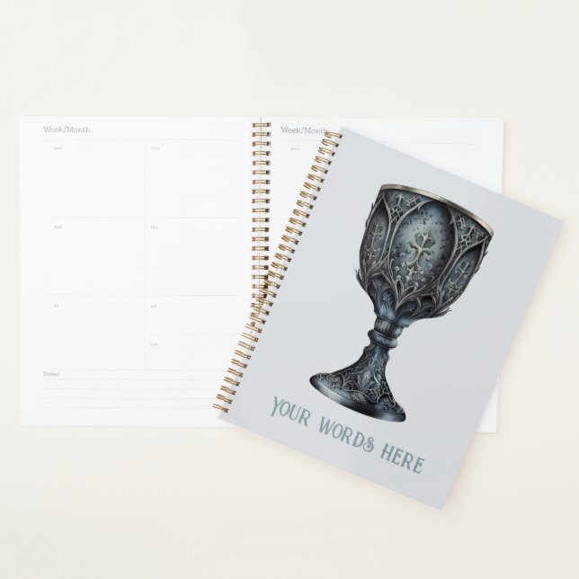 Create Your Own Medieval Chalice Planner (Display)