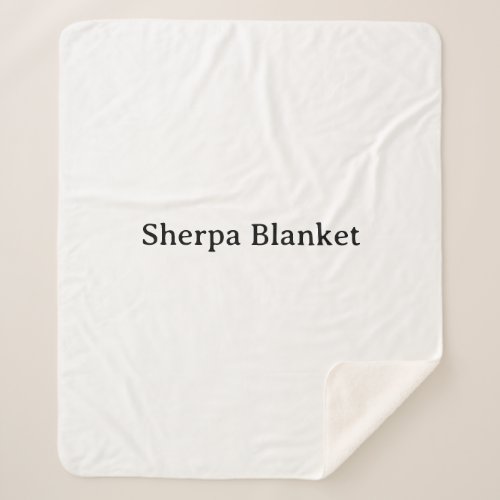Create Your Own Medium (50"x 60") Sherpa Blanket