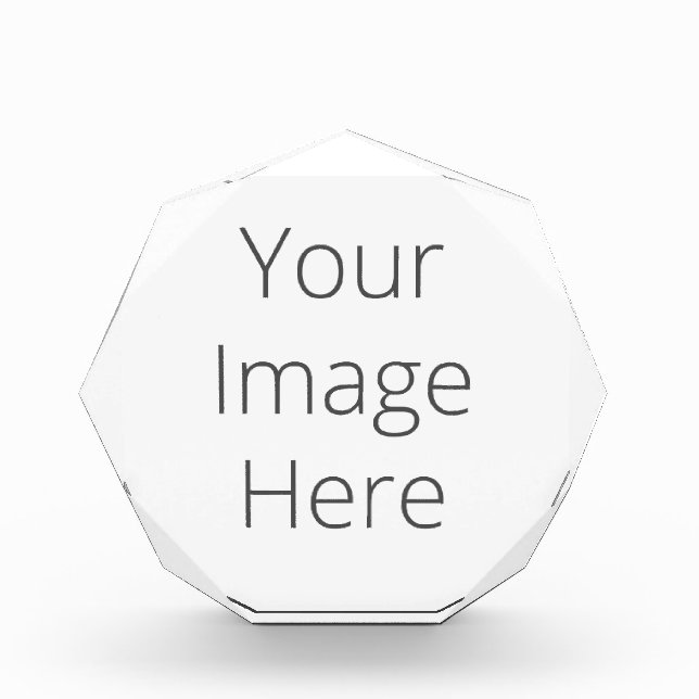 Create Your Own Medium Acrylic Award (Front)