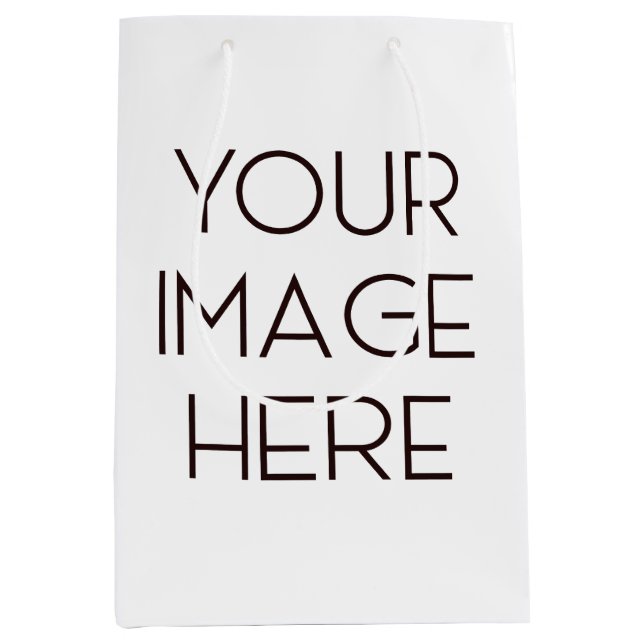 Create Your Own  Medium Gift Bag (Front)