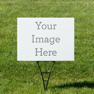 Create Your Own Medium Rectangle Yard Sign