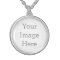 Create Your Own Medium Silver Plated Necklace