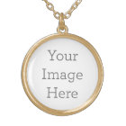 Create Your Own Medium Silver Plated Necklace