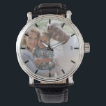 Create Your Own Memorable Custom Photo Watch<br><div class="desc">Custom Photo Watch</div>