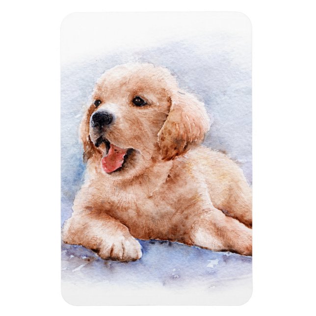 Create Your Own Memorial Dog Photo I Pet Picture Magnet (Vertical)